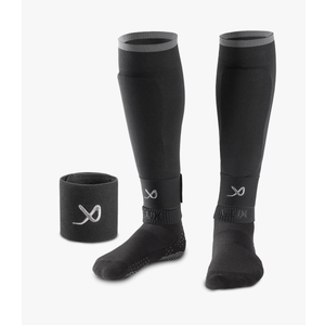LUX Soccer Sleeves w/FREE Guard Stays for Men/Boys/Youth Compatible w/Soccer Grip Sock