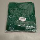 St Patricks Day Embroidery Decorative Throw Pillow Covers 18 x 18 Set of 2, Lucky Shamrock Clover Tufted Porch Outdoor Home Decor, Irish Spring Plush Faux Fur Jacquard Sofa Couch Cushion Case (Green)