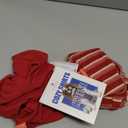 KYEESE 2Pack Waffle Dog Shirts for Small Dogs Stretchy T-Shirts Lightweight Tank Top Sleeveless Striped Vest Breathable Pet Tee, X-Large, Red+Striped