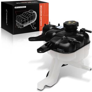 A-Premium Engine Coolant Overflow Recovery Reservoir Tank [with Cap & Hose] Compatible with Dodge Durango 2016-2021 3.6L & Jeep WK2 Series Grand Cherokee 2016-2021 3.0L 3.6L