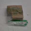 Enhon 4 Pairs Bathroom Faucet Knobs Replacement, Bathtub Faucet Handles Compatible with Delta/Delex/Peerless, Hot and Cold Sink Faucet Knobs Replacement Parts in Clear Acrylic, Include Screws