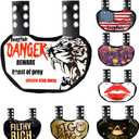Sports Football Back Plate Curved Design Football Lower Back Protect Sports Protective Accessories Devil Pattern for Kids & Adults