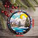 Christmas Ornament, Winter Sunrise Ornament, Christmas Decoration, Heirloom Keepsake, Holiday Ornaments 2023, Xmas Gift Exchange, Gift Idea, Christmas Tree Ornament