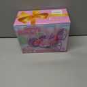 Remote Control Cars for Girls, 2.4GHz RC Stunt Car with 360 Flips & Double Sided Driving, Changeable Wheels, LED Headlights, Birthday Gift for 5-12 Year Old Girls (Pink)