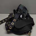 Fall Protection Safety Harnesses Full Body Roofing Construction Harness 5 Point Adjustment Harness Padded Black OSHA/ANSI COMPLIANT