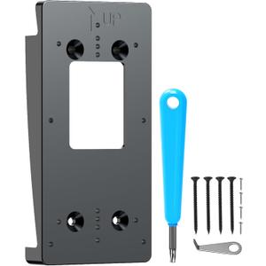 Doorbell Vinyl Siding Mount Compatible with Video Doorbell for Corner Mounting Wedge Kit (4" Standard Vinyl Siding Only)