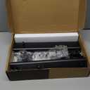 Dual Monitor Stand - Vertical Stack Screen Free-Standing Monitor Riser Fits Two 13 to 34 Inch Screen with Swivel, Tilt, Height Adjustable, Holds One (1) Screen Up to 44Lbs (Black)