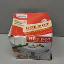 Stainless Steel Shabu Shabu Pot with Dry Ice Bowl - Tom Yum Hot Pot, Milk Tea & Ice Cream Serving Bowl for Home Party, Dessert & Fruit Display, Usage Instructions Refer Following Five Points(S)