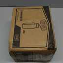 Sovietiep 16 Oz Square Glass Milk Bottles with A Silicone Cap, 6 Pack Glass Bottles for Juicing with Airtight Lids, Drinking Bottles with Lids and Scale Mark, Breast Milk Storage Jug Easy to Carry