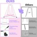 Sensory Swing Set with Stand, Printed Sensory & Pod Swing for Kids