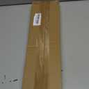 GXOACKJ Curtain Rods for windows 66-120 inch, 5/8 inch Decorative Brown Splicing Heavy Duty Metal Curtain Rod set with Brackets