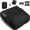 MIDABAO 20 Cubic Waterproof Duty Car Roof Top Carrier-Car Cargo Roof Top Bag, Waterproof & Coated Zippers includes Anti Slip Mat with or without Racks (20 Cubic Feet)