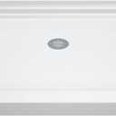 DreamLine SlimLine 36 in. D x 36 in. W x 2 3/4 in. H Center Drain Single Threshold Shower Base in White, DLT-1136360