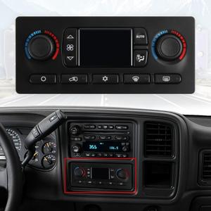 Climate Control Module 599-211XD Compatible for 2003-2004 Chevrolet Silverado Suburban Avalanche Tahoe GMC Sierra Yukon Envoy Cadillac Escalade Rainier Hummer Bravada Replace 10367041