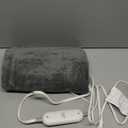 GENIANI Electric Heating Pad for Back Pain & Cramps Relief, Electric Throw, Auto Shut Off, Machine Washable, Heating Pad for Neck & Shoulder (1224", Tabby Gray)