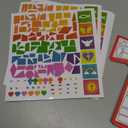 24 Sets Cross Mosaic Sticker Scenes Religious Cross Crafts Kits DIY Christian Sticker Scenes Vbs Art for Religious Gifts Church Christian Party Supplies