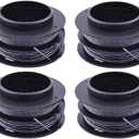 String Trimmer Spool 4Pcs 796787 831145 Compatible with Kobalt 40V KST 130X 130X-06 2540-06