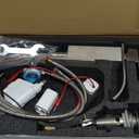 Herogo Touchless Bathroom Sink Faucet, Automatic Sensor Brushed Nickel Waterfall Stainless Steel Bathroom Faucet with Brass Pop Up Drain for Vanity RV Lavatory Farmhouse