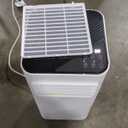 SereneLife Portable Air Conditioner 10000 BTU - 3-in-1 Compact Standing Air Conditioner for Room Up to 320 Sq. Ft. - Floor AC Unit with Remote Control - Universal Casters, Window Mount Kit (White)