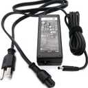 Dell 65W 4.5mm tip Laptop Charger,Latitude 3320 3330 3340 3420 3430 3435 3440 3450 3520 3530 3535 3540 AC Adapter, Black, DA65NM191