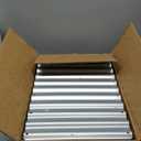 2 Pack Tall 6x3FT Raised Beds for Gardening, Corrugated Galvanized Steel Raised Garden Bed, Outdoor Metal Above Ground Garden Bed for Vegetables and Flowers (Silver)