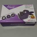Perco Pro 2 Line Price Gun, 8 Digit 2 Line Price Label Gun Preloaded with Roll of 750 White Labels & Inker