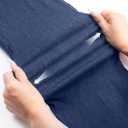 AFITNE Women's Wide Leg Jeans High Waist Pull On Jeans Trendy Loose Denim Pants with Stretchy Denim Like Material (Blue, XS)