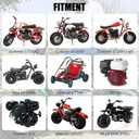 YOXUFA VM22 Carburetor 212cc Stage 1 Kit Replacement for Predator 212 224cc 196cc 6.5hp Engine Coleman BT200X CT200U CT200U-EX KT196 Baja Warrior MB200 GX160 Mini Bike Go Kart Parts