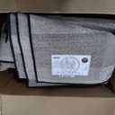 Superior Indoor Area Rug, Jute Backed, Modern Geometric Patchwork Floor Decor for Bedroom, Office, Living Room, Entryway, Hardwood Floors, Rockwood Collection, 8' x 10', Chocolate