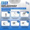 Belanger FC9AC010 JH04BD Hain-Yo Ceramic Plastic Faucet Cartridge - Replacement Cartridge with Single Lever Cartridge - Pressure Balance Cartridge Replacement Low Torque Structure Type