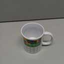 Wordle-themed Modern Coffee Mug - 11oz Ceramic - Letter Print - Microwave Safe - White - Reusable - Perfect for Hot Drinks - Anniversary or Birthday Gift