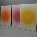 Aura Wall Art Decor Aesthetic Room Canvas Poster Picture Cute Preppy Wall Art Decor Colorful Minimalist Poster Aura Trendy Wall Art Positive for Bedroom Living Room 16x24x3 Inch Ready to Hang