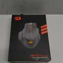 Redragon M811 PRO Wireless MMO Gaming Mouse, 15 Programmable Buttons RGB Gamer Mouse w/Ergonomic Natural Grip Build, 10 Side Macro Keys, Software Supports DIY Keybinds & Backlit (Black)