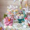 Easter Party Candy Bag Creative Rabbit Overalls Shape Storage Bag Candy Treat Gift Bags for Easter Party Decoration Supplies