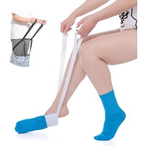 Fanwer Sock Aid Tool and Pants Assist for Elderly, Disabled,Pregnant, Diabetics - Pulling Assist Device - Socks Helper