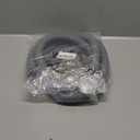 10FT Washing Machine Drain Hose, Universal Dishwasher Hose Extension Kit with 1 U-Bend Holder, 1 Extension Adapter and 4 Hose Clamps