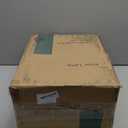 BOBOMOMO 62" Rustic Farmhouse Floor Lamp Dark Brown with Remote & Dimmable 9W Bulb, 3 Color Temperatures Resin Standing Lamp, Retro Tall Lamp for Living Room, Bedroom, Nursery, Office, Reading Nook