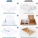 Trading Card Storage Box 2 Pack2400 Count Cardboard Organizer with Dividers for MTG, TCG, Sports, Toploader, Commander