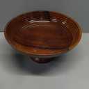 NIRMAN FRUIT BOWL Mango Wood Round Shaped Serving Bowl For Fruit,Dessert Platter Tray Dish Kitchen Dining Fruit,Dessert,Snack (12" x 12" x 5")