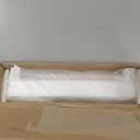 HITNET White Bar Cart, Home Bar Serving Cart, Kitchen Trolley on Wheels with Storage, 3 Tier Rolling Beverage Cart for Living Room Kitchen Home Office