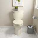 American Standard Toilet Seat 5320B65CT.021 Champion Round Toilet Seat Soft Close, Bone