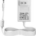 Facmogu 12V 3A Power Supply Adapter, AC 100-240V to DC 12 Volt Wall Plug Transformers, 36W Power Supply Adaptor with AC to DC Barrel Connector 5.5x2.5mm & 5.5x2.1mm, Power Cord Length 150cm/ 4.92 Feet