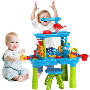 2025 Upgraded 3-Tier Water Table with Chair