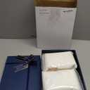 MTLEE Pearled Candle 4.4 lb Coffee Scented Sand Candle Wax Kit with Gift Box 100 Wicks Refillable Jar White Beaded Wax Gift Set for Friends Mother Lover Women Family