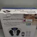 Creliver Foot Nerve Muscle Stimulator Pro, TENS & EMS Foot Massager for Neuropathy, Circulation and Body Pain Relief, Electric Feet Legs Blood Circulation Machine, FSA or HSA Eligible, Black, White