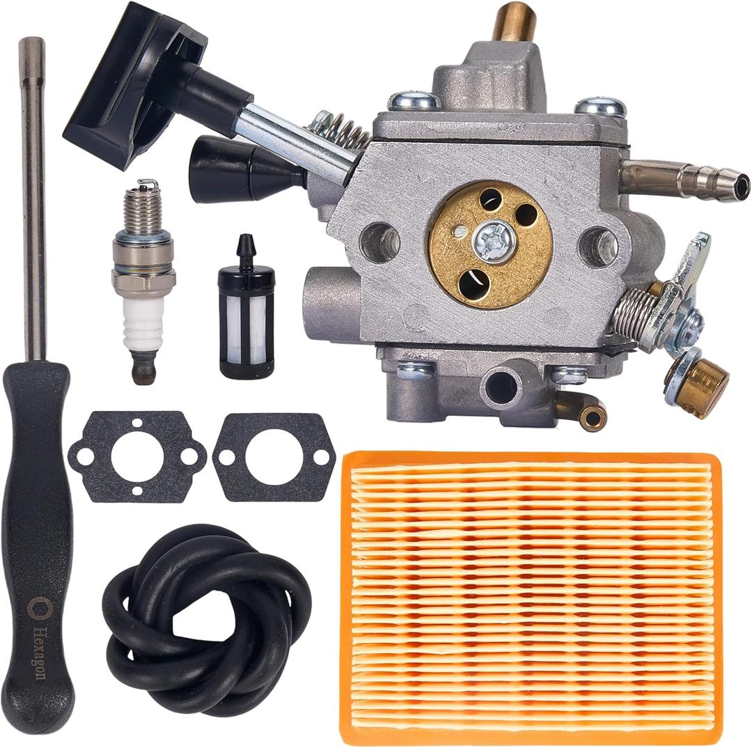 4283-120-0601 BR800 Carburetor kit with Spark Plug Primer Bulb Fuel Filter kit for STIHL BR800 BR800X BR800CE Blower 4283 120 0601 42831200601 carb