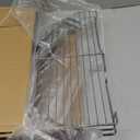 DINDON Pull Out Cabinet Organizer, (20" W x 18" D) Heavy-Duty Metal Sliding Drawer Shelf, Bathroom Under Sink Kitchen Cabinets Organizer and Storage Slide Out Shelves, Chrome, 1 Tier, 2 Pack