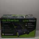 Earthwise LSW70021 21-Inch Width Leaf & Grass Push Lawn Sweeper, Black