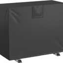 BEWAVE Mini Split Air Conditioner Cover for Outside Compressor Units Waterproof AC Cover with Vent Hole for Outdoor Mini Split System AC Unit Fits up to 35.8 x 14.1 x 27.1 inches