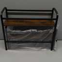 Coffee Syrup Organizer, 3-Tier Syrup Rack 12 Bottles Capacity, Coffee Syrup Rack Free-Installation(Magnetic Connection), Spice Rack for Countertop, Bar, Kitchen